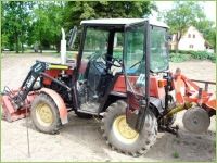 Der Traktor im Einsatz beim Pflanzenbau