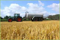Jauche als Dünger im Getreideanbau