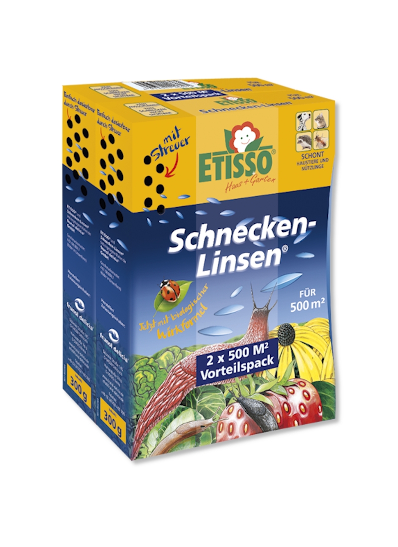 Etisso Schnecken-Linsen 2 x 300 g