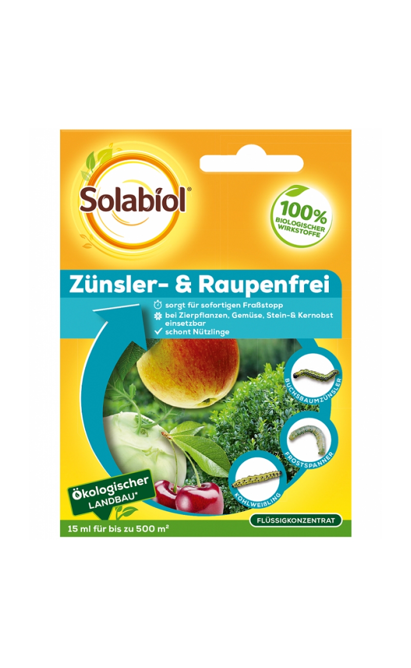 Solabiol Zünsler- & Raupenfrei 15 ml