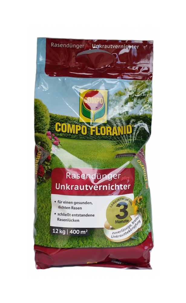 UV Rasen Floranid mit Unkrautvernichter 12 kg