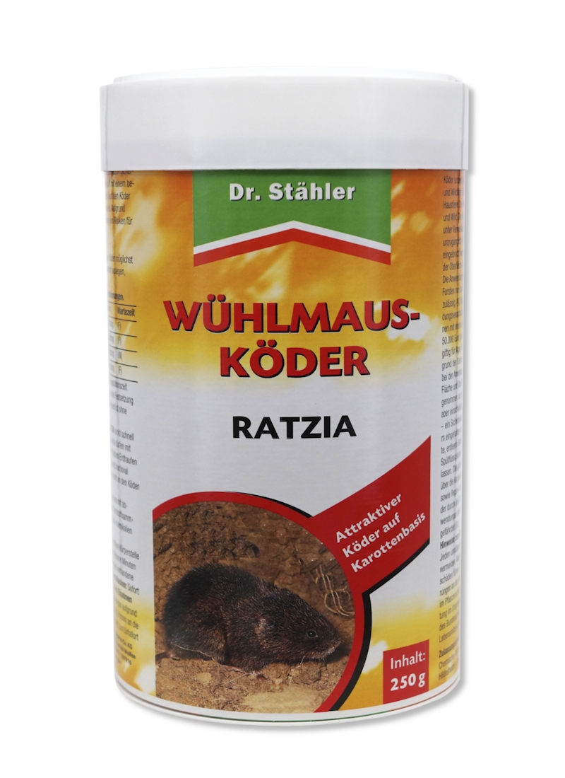 Wühlmausköder Ratzia 250 g